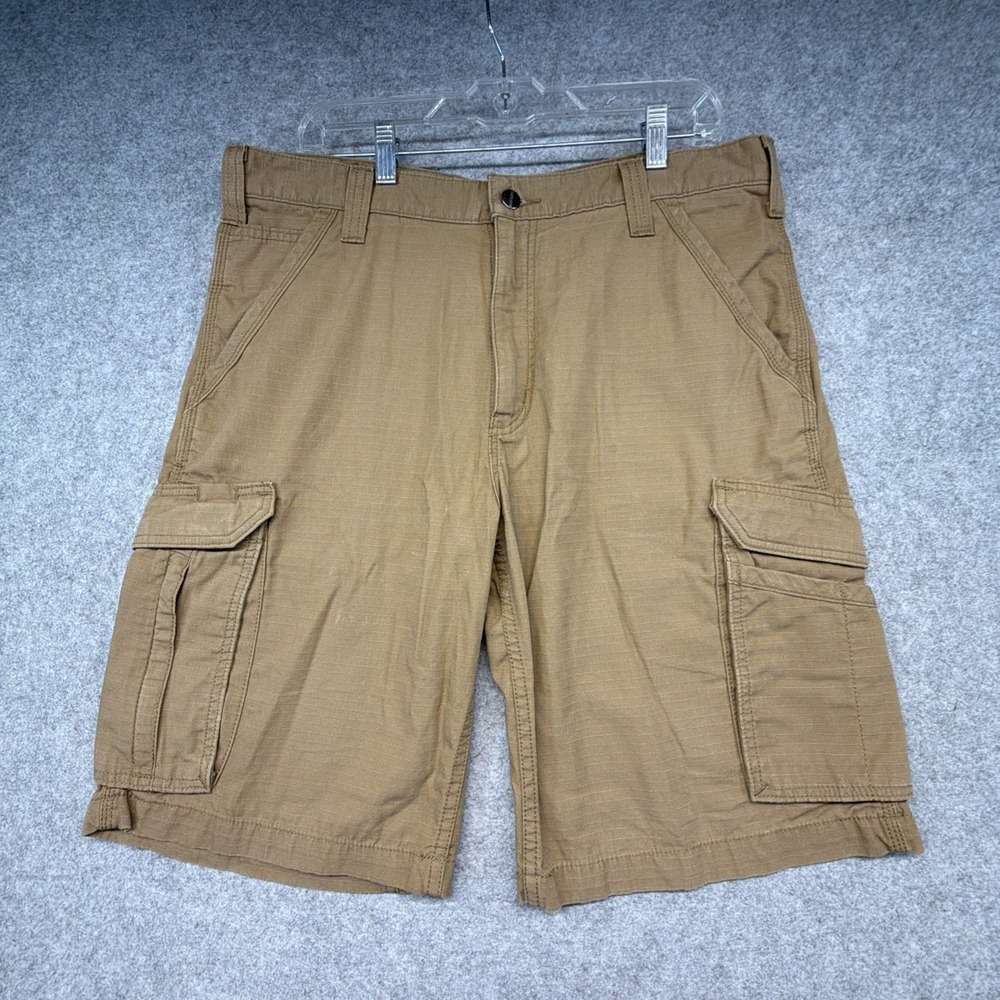 Carhartt Shorts Mens 36 Cargo Relaxed Fit Force Ripstop Work Outdoor 101168